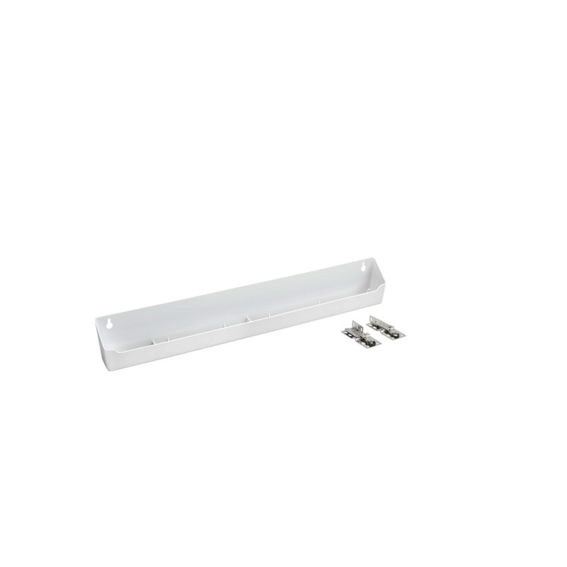 Plateau de cuisine Rev-A-Shelf, polymère, plastique, blanc, L 22 po