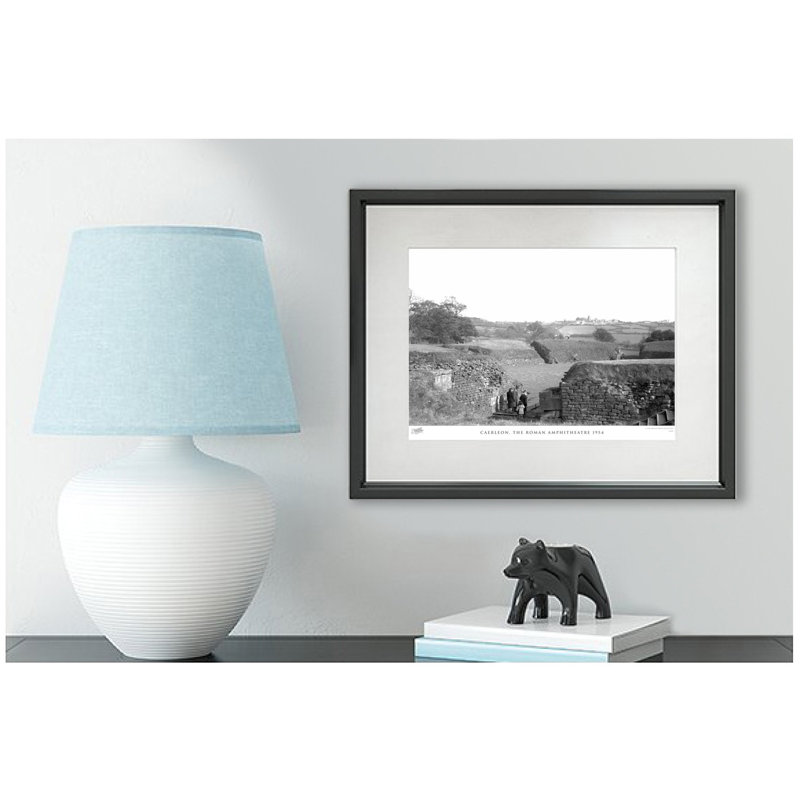 Caerleon, The Roman Amphitheatre 1954 - Single Picture Frame Print, 45cm H x 60cm W x 2.3cm D