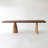 Simple solid wood dining table
