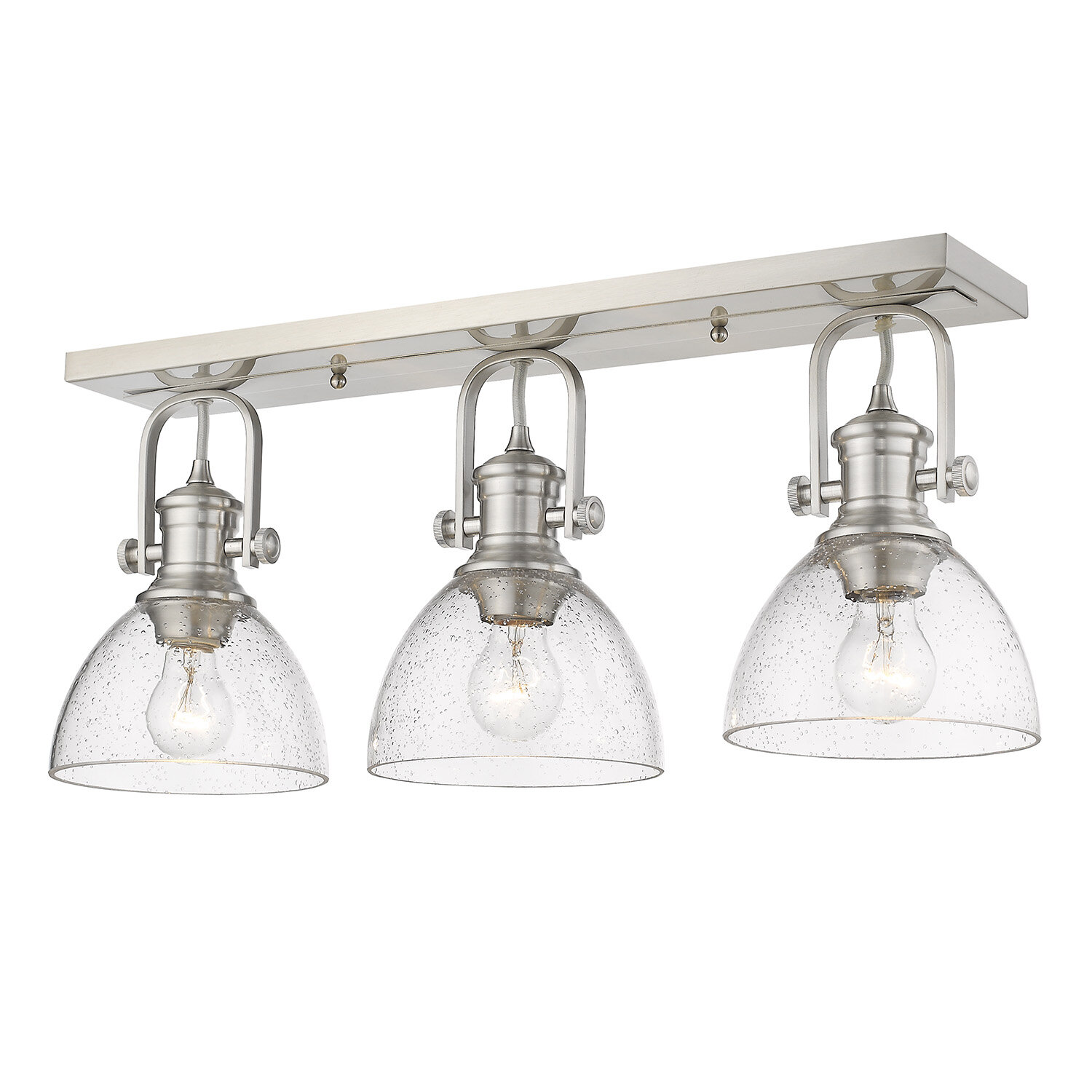 Wayfair  3 Light Silver Ceiling Lights You'll Love in 2023