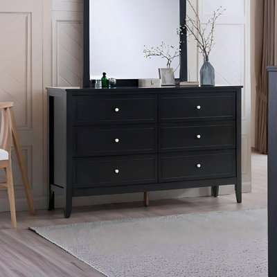 Commode 6 tiroirs Woonden