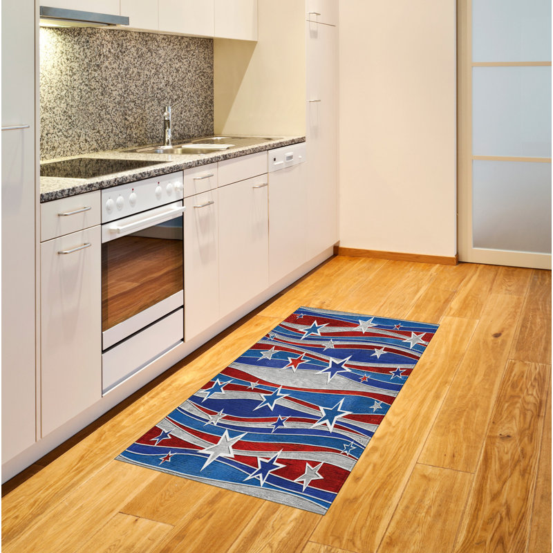 United States High Density Long Fiber Poly Threads Decorative Area Rug Carpet, Rectangle 2'7" x 5'