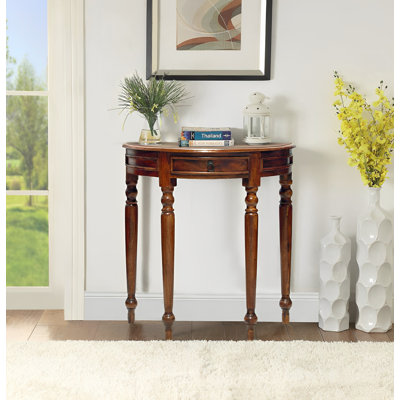 Lola 84cm Solid Wood Console Table