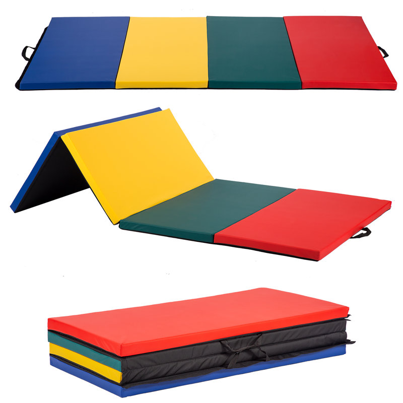 Leather Playmat, Colourful, 7.9' x 3.9' x 2'