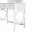 Compact Makeup Vanity Table With Reversible Mirror, Dressing Table Set With Stool, Space-Saving Beauty Station For Small Places
