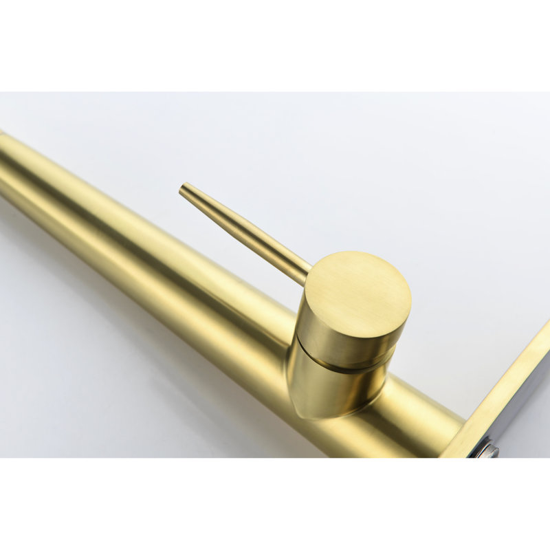 Gold Stainless Steel Kitchen Faucet, Pull Down , Sleek Appearance, 1.8 Gpm Flow Steel, Single Handle High Arc, Corrosion & Rust-