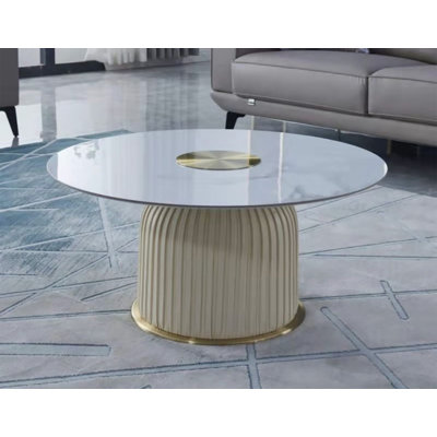 Glass Top Coffee Table