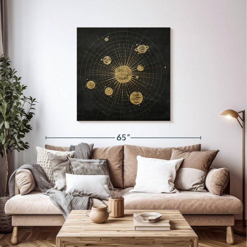 Oberle Vintage Solar System, 39" H x 39" W
