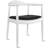Hashimoto Solid Real Wood Open Back Pu Leather Seat Dining Arm Chair-859375172