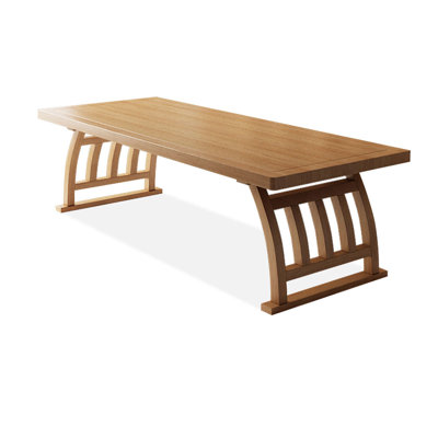 Burlywood Rectangular Solid Wood desk
