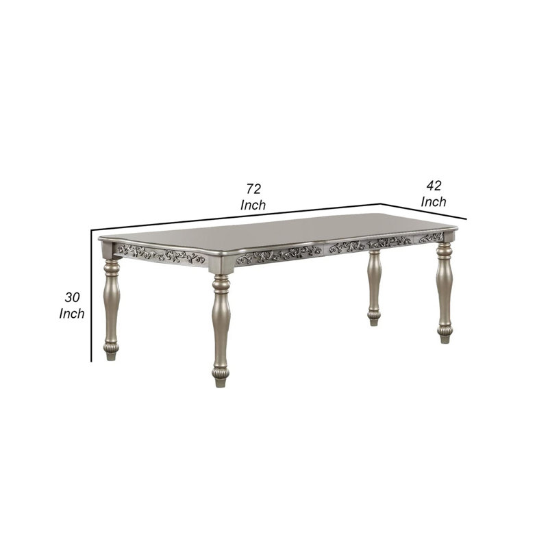Kristiine Dining Table, Champagne