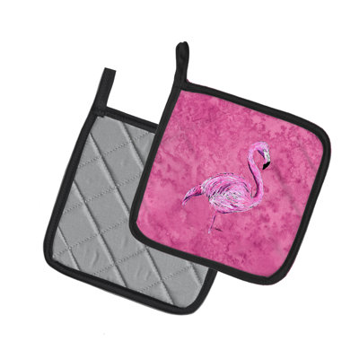 Cuisinier poignée east urban home flamant rose