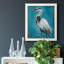 Great Blue Heron II - peinture sur toile encadrée-2067230122-2067230123