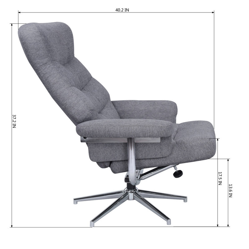 78cm Wide Ergonomic Recliner