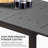 Uran Extendable Aluminum Dining Table