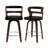 Deshunda Swivel Upholstered Counter Stool with Solid + Manufactured Wood Frame (Set of 2)-927549678