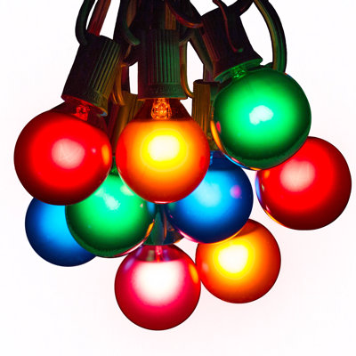 Outdoor 50 - Bulb 50'' Plug-in Globe String Light