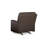 Barl Manual Recliner Chair, 35 Inch Tufted Faux Leather-110740873