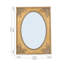 Glennville Solid Wood Arch Wall Mirror-2076919708
