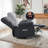 Adair Swivel Rocker Recliner Chair For Adults, 360° Upholstered Manual Recliners, With Side Pockets, Reading Chair For Living Room, Bedroom-867476738