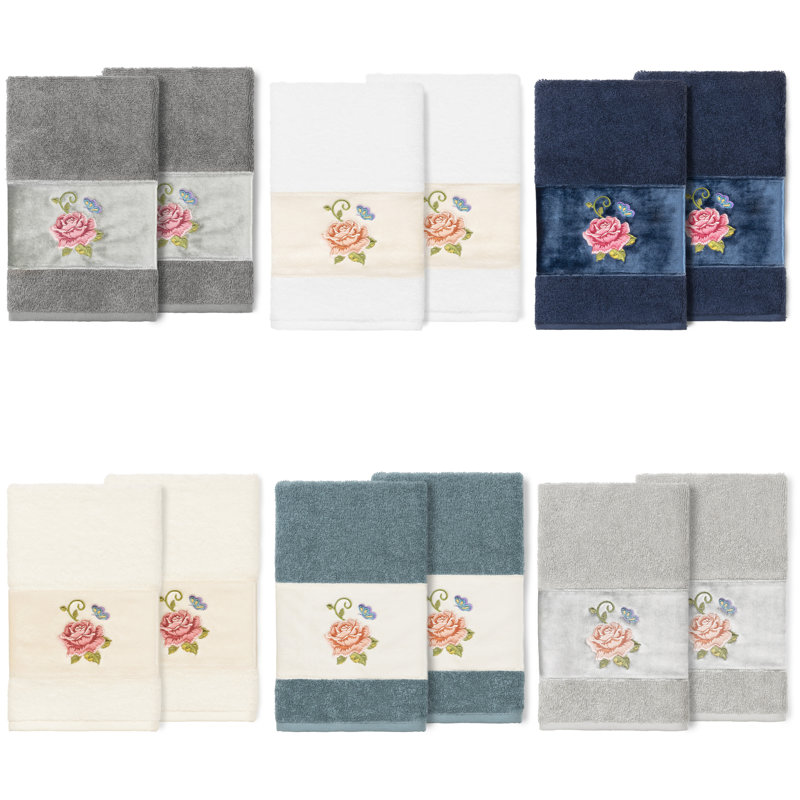 Mckim Turkish Cotton Hand Towel, Light Gray