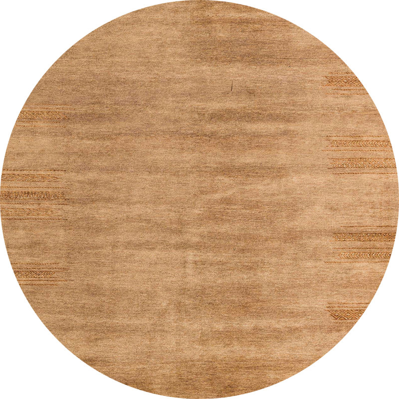 Abstract Indoor Rug, Round 5'