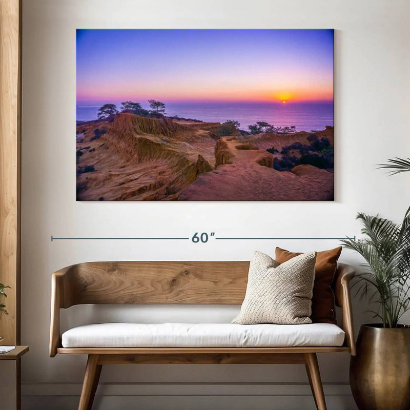 Gillard Torrey Pines Sunset, H 34 po x l 51 po