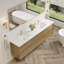 Meuble-lavabo mural avec plateau en marbre d'ingénierie-1402743343-1402743341