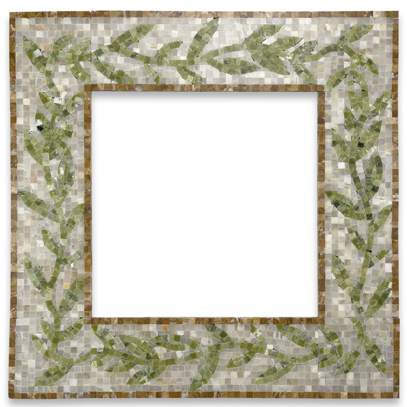 5" x 13.4" Marble Mosaic Wall & Floor Tile