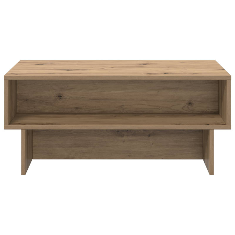 Coffee Table with Storage, 35cm. H x 80cm. L x 46cm. W, Artisan Oak