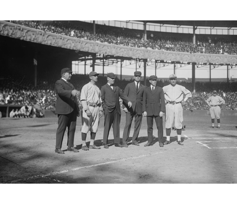 Polo Grounds, 17" H x 24" W