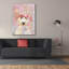 «Flower Crown Goldendoodle» par Furbaby Affiliates, art mural sur toile-945023527