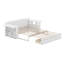 Lit de jour extensible avec bureau amovible et table d'appoint hydraulique, canapé multifonctionnel 4-en-1 Be-1351260421-1351260420