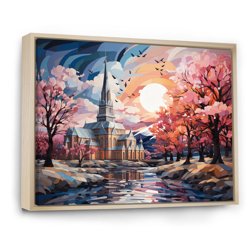 Ceitidh Christianity Christian Elegance I, Cadre naturel flottant, H 16 po x l 32 po x P 1 po