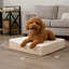 Lit pour chien orthopédique 2 couches PETMAker-20782104-20768937