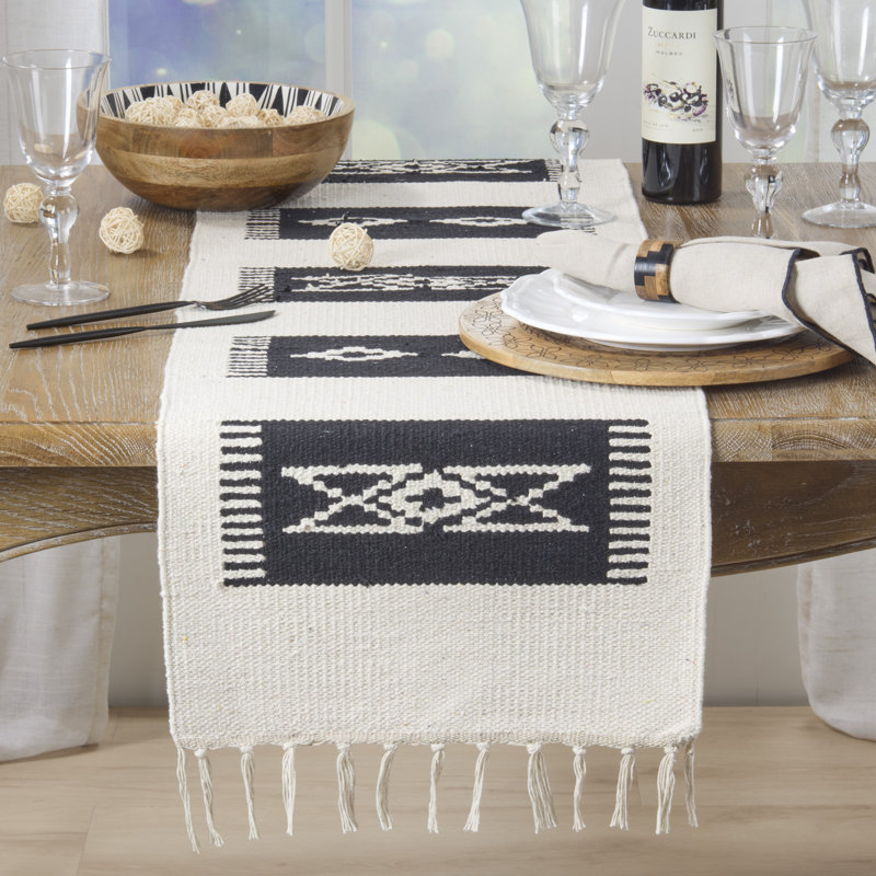Chemin de table à motif géométrique Southwestern, Geometric