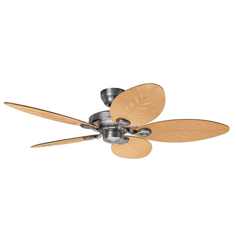 137cm Ceiling Fan, Gold, Raw Aluminum