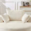 Fauteuil-lit une place moderne et moelleux en polyester éponge de 140 cm (55 pouces) pour salon, chambre, salle de détente et salle de projection (non pivotant).-747105366