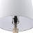 2-Pack 3-Way White Ceramic Table Lamp