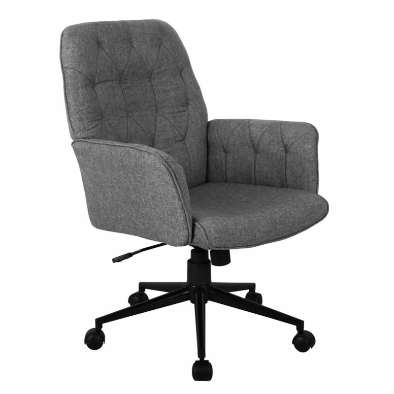Chaise de bureau rembourrée avec accoudoirs Techni Mobile