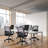 Nectara Ergonomic Home Office Chair with Mesh Back, Armrests, Space-Saving Design-106361449