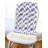 Throw Blanket in Blue Ikat