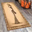 Tapis à motif floral abstrait non tissé à motif floral abstrait parfait pour enrichir votre salon ou votre chambre à coucher