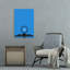 Nuage à travers le cerceau, paysage contemporain abstrait, art mural-129146630