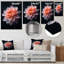 Rose sur fond noir Dahlia Vibes II - Dahlia-337619042-337619045