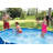 Intex 12ft x 30in Metal Frame Set Above Ground Swimming Pool with Filter