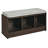 ClosetMaid Cubeicals 3-Cube Shoe Storage Bench-40213504
