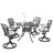 Frontenac 4 - Person Patio Dining Set Umbrella Hole Included Round Table-23035266
