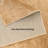 Custom Size  Anti Slip Machine Washable Medium Profile Cut Pile Soft Leaves Beige Runner Rugs by Feet-62526807