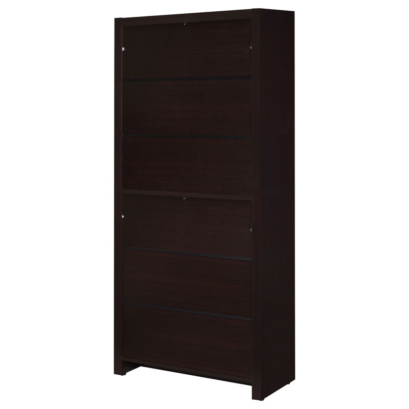 Boudy Unfinished Bookcase Storage Bookcase